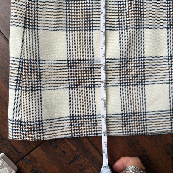 Baum Und Pferdgarten Shani Mini Skirt Checks Plaid  Preppy Academia Size 36 - Picture 8 of 9